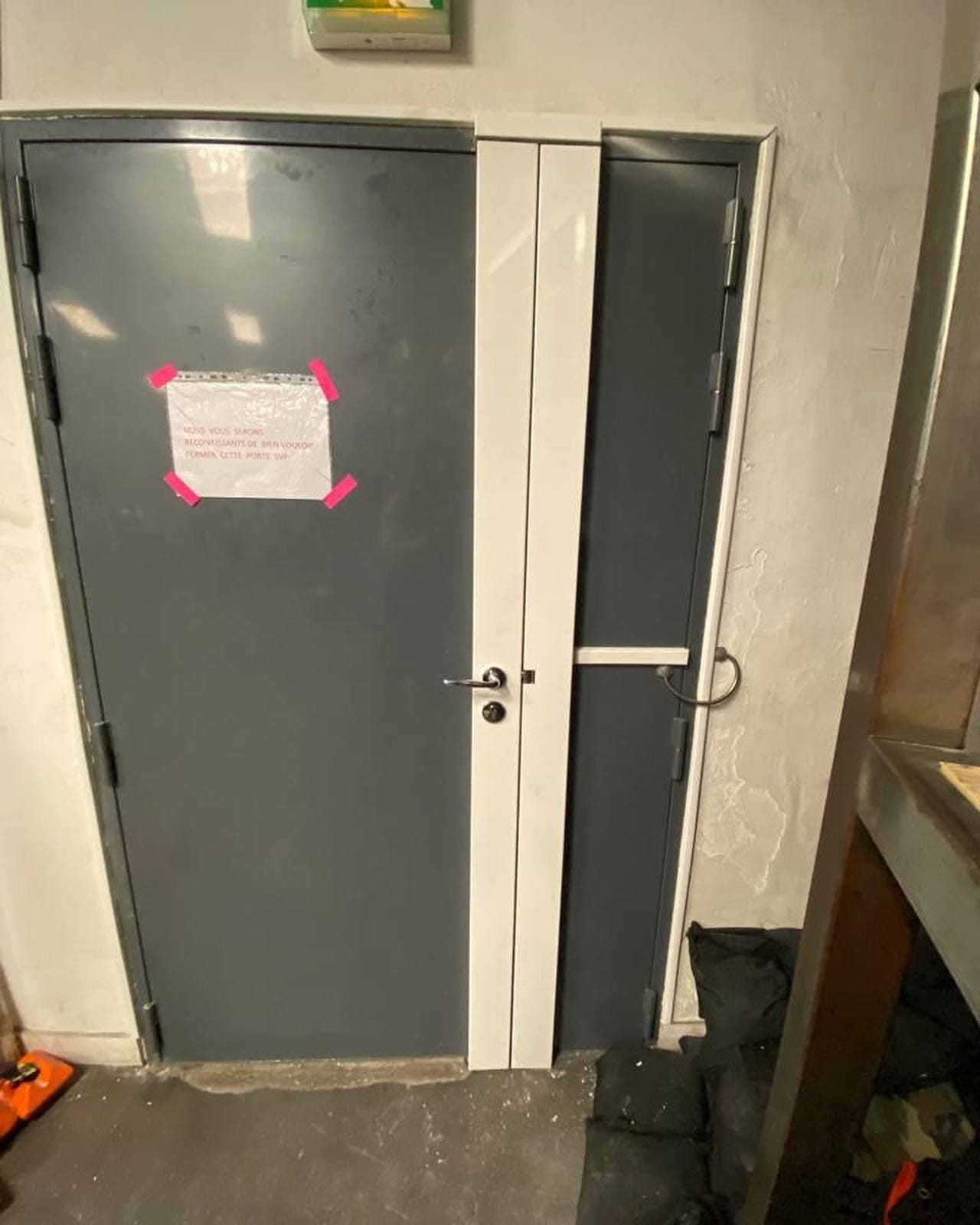 photo d'une porte blindé installé par notre serrurier à paris